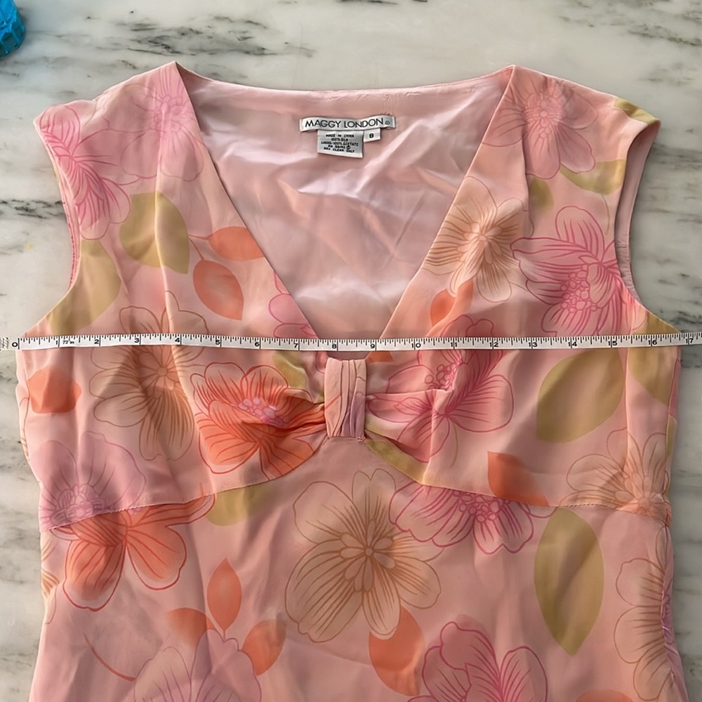 Maggy London silk dress - Picture 5 of 8